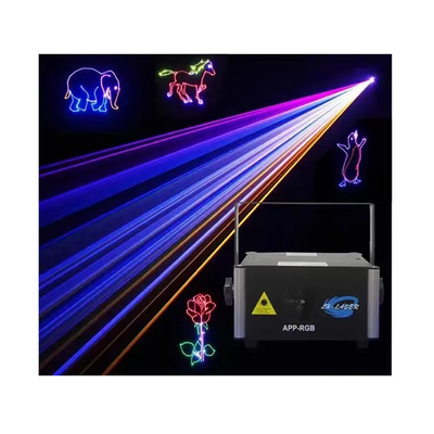 एटीजी 6W आरजीबी स्टेज लेजर लाइटिंग DMX512 रिमोट कंट्रोल एलईडी लाइट्स प्रोजेक्ट डीजे केटीवी डिस्को के लिए